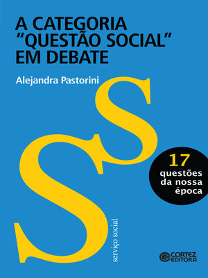 cover image of A categoria "Questão Social" em debate